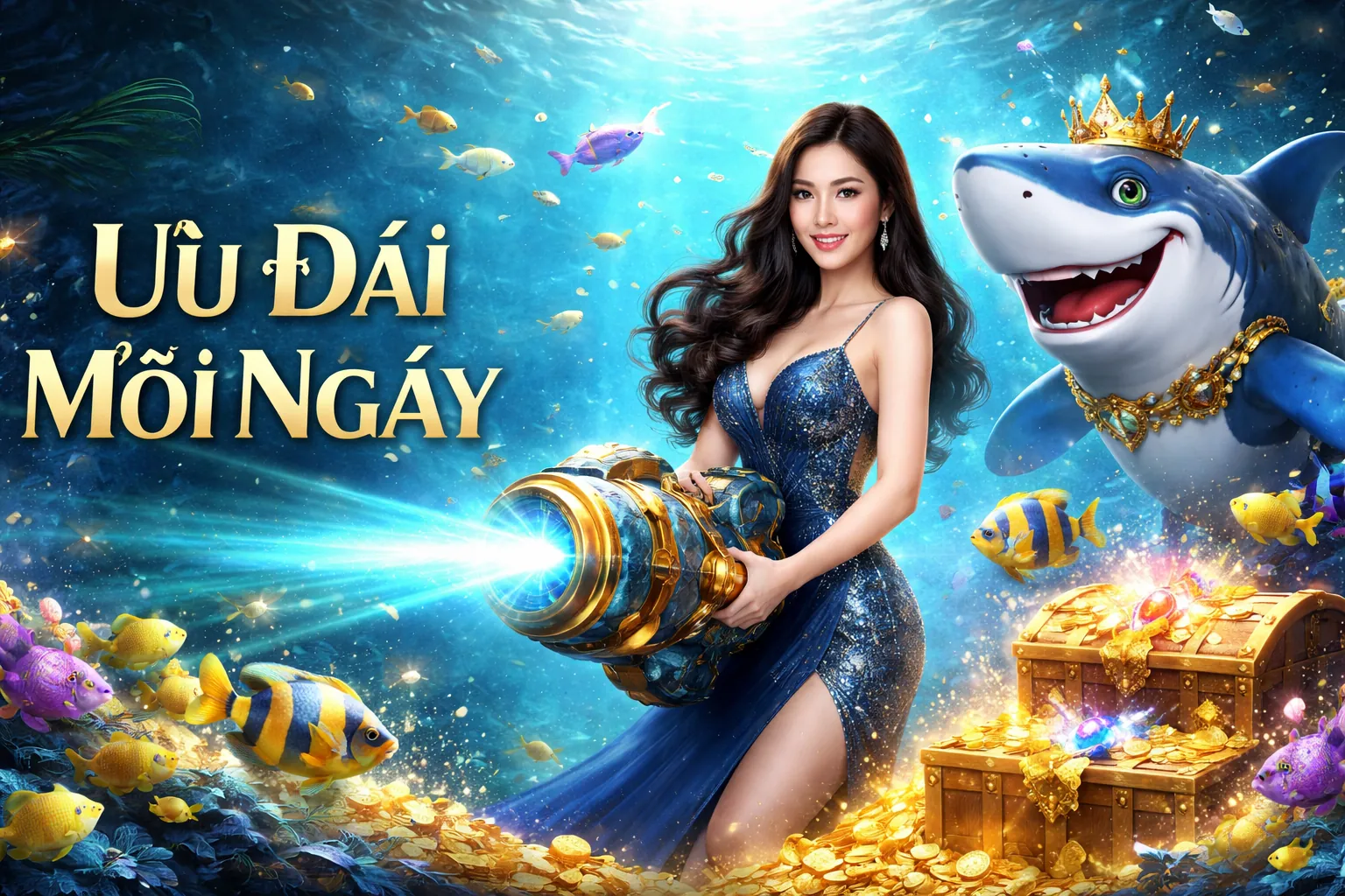 Hình ảnh chính về mẹo và chiến lược trò chơi bắn cá